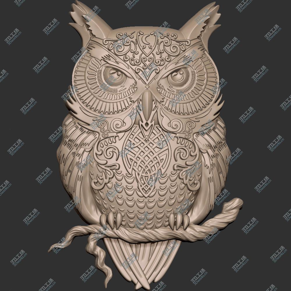 images/goods_img/20200601/206 猫头鹰 鹰 装饰 摆件 冰箱贴 3D扫描 3D打印 STL 手办 雕像 雕塑 高模 zbru/1.jpg